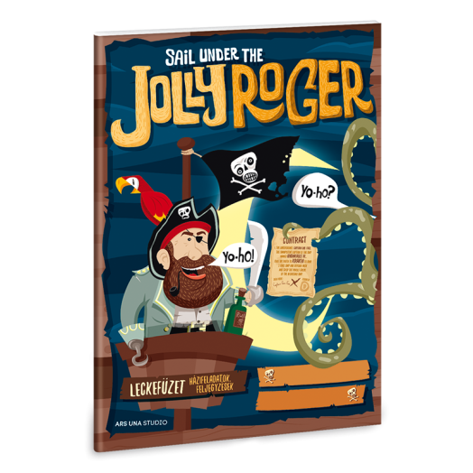 Ars Una Jolly Roger A5 leckefüzet