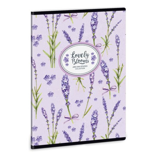 Ars Una Lavender A5 füzet extra kapcsos sima