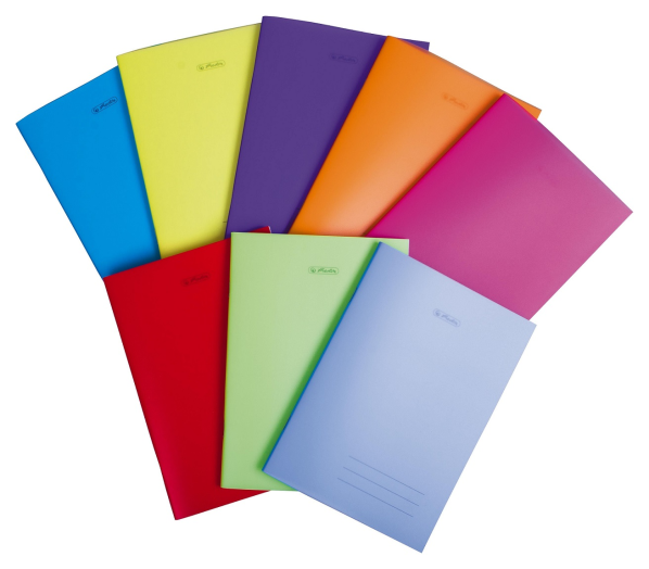 Herlitz PP füzet A4 kockás 60 lapos vegyes