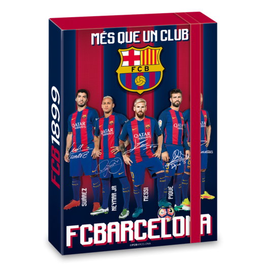 Ars Una FCBarcelona A4 füzetbox játékosok