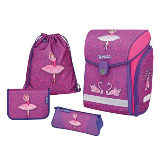 Herlitz Midi Plus iskolatáska 4 részes szett Ballerina