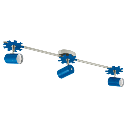 LEONIE 1 MENNYEZETI LÁMPA 3XGU10 3WLED KÉK 75,5CM Outlet