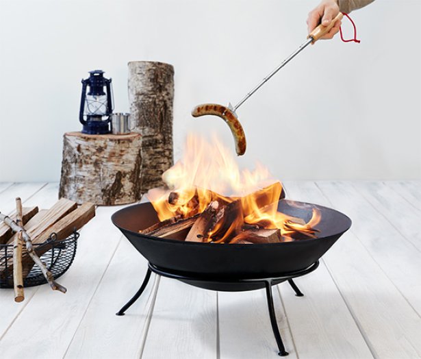 Kihúzható nemesacél grillnyárs