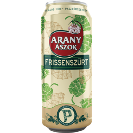 Frissenszűrt dobozos sör 458 Ft/l