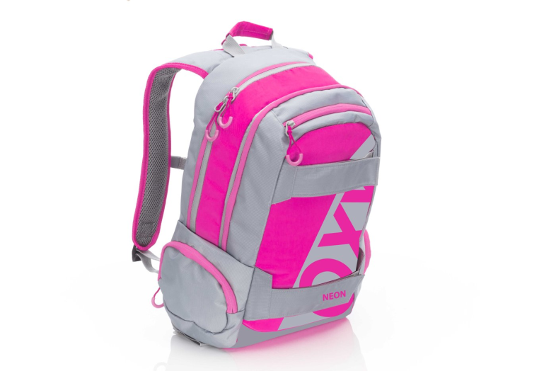 OXY Sport hátizsák neon pink