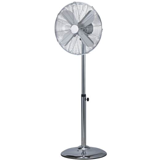 ÁLLÓ VENTILÁTOR FD-40M 40 CM LAPÁT FD-40M 3FOKOZAT,KRÓM 50W