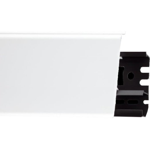 INDO SZEGÉLYLÉC MAGASFÉNYŰ FEHÉR PVC, 250X7CM, INDO-01