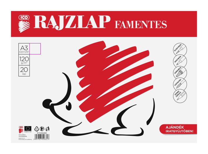 Ico Süni rajzlap famentes