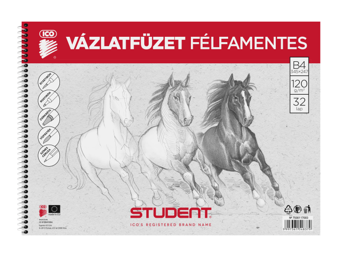 Ico Student vázlatfüzet