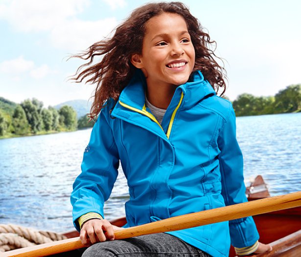 Lányka softshell dzseki