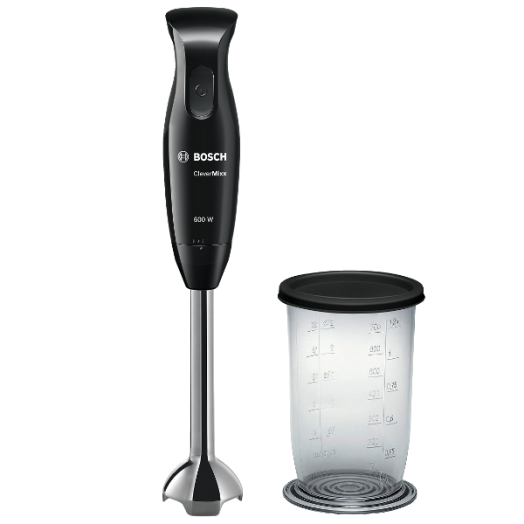 BOSCH BOTMIXER 600W CLEVERMIXX MSM2610B, ERGONÓMIKUS FOGANTYÚ