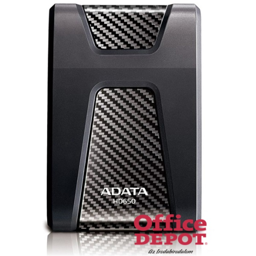 ADATA AHD650 2,5" 1TB USB3.0 ütésálló fekete külső winchester
