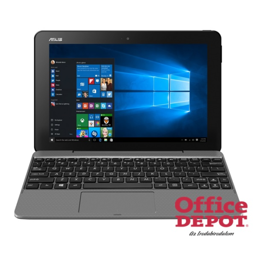 ASUS Transformer T101HA-GR030T 10,1"/Intel Atom x5-Z8350/4GB/128GB/Int. VGA/Win10/szürke laptop