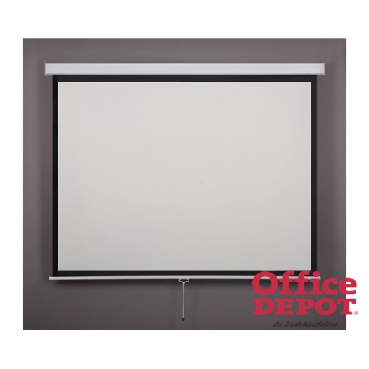 Bydium 1:1 160cm×160cm rolós fali vetítővászon