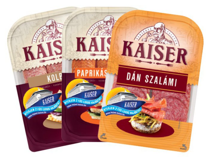 Kaiser szeletelt szalámi vagy kolbász