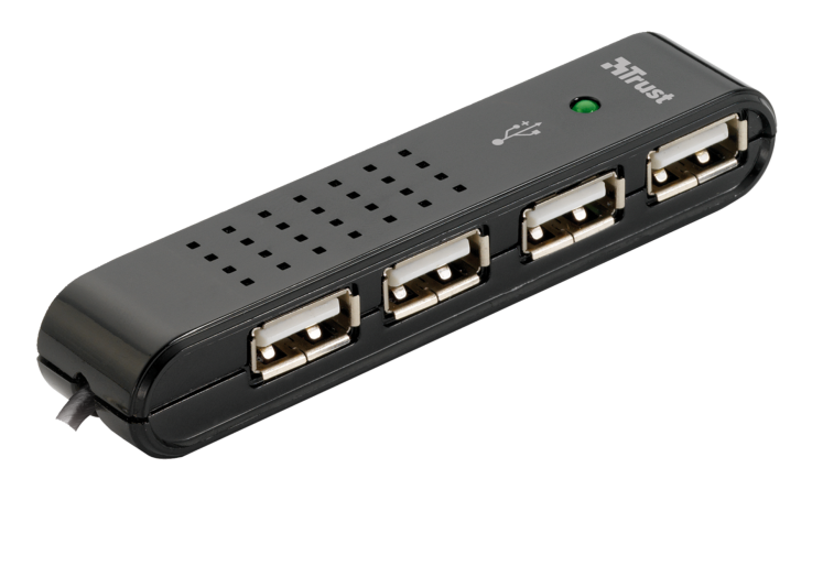 Trust Vecco 4 Port USB 2.0 hub