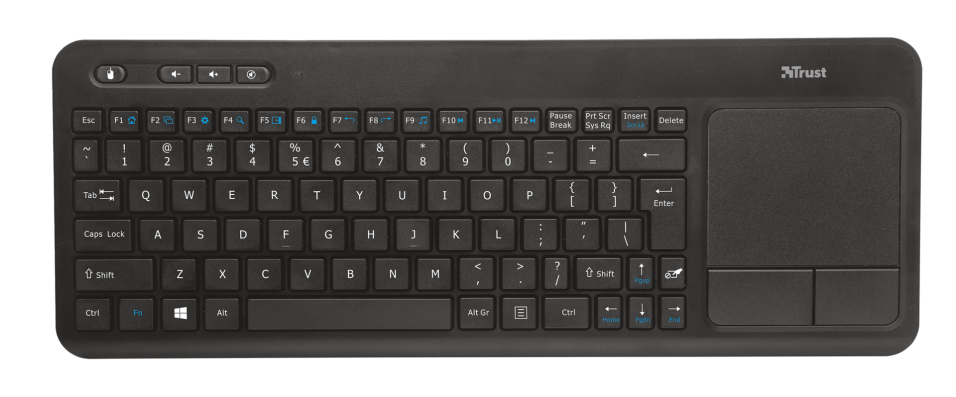 Trust Veza Wireless HU billyentyűzet + touchpad