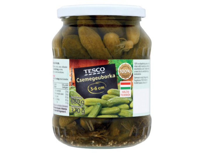 Tesco csemegeuborka