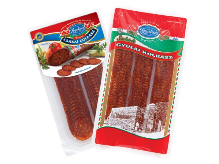 Gyulai vagy Csabai szeletelt kolbász