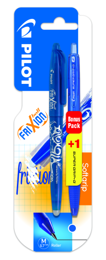 Pilot Frixion Ball promo pack 1db kék + 1db Supergrip G