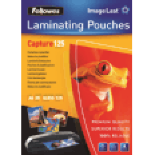 A5 fényes lamináló fólia, 125 mikron