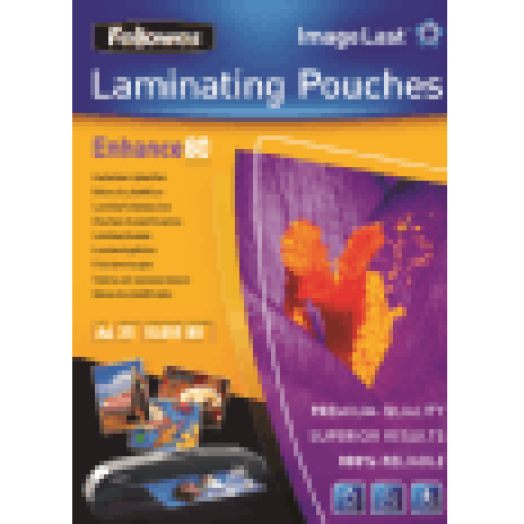 A4 fényes lamináló fólia, 80 mikron