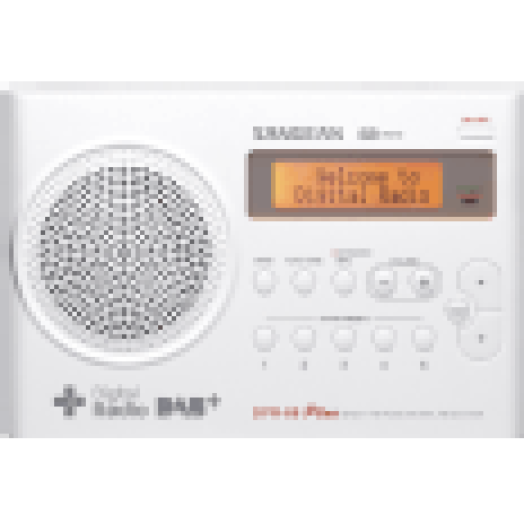 DPR-69+ W DAB+ / FM-RDS hordozható táskarádió