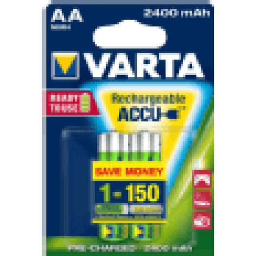 Ready2Use ceruza akku 2400mAh (2xAA)