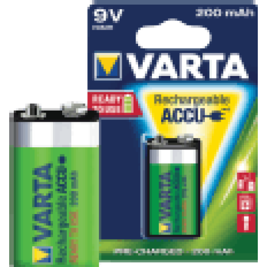 Power Ready2Use 9V-os akku 200mAh
