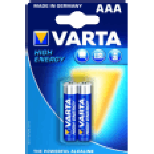 High Energy alkáli mangán mikroceruza elem (2xAAA)
