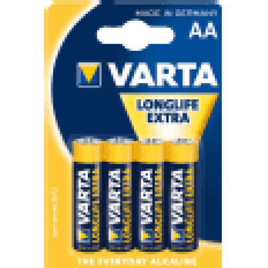 Longlife Extra alkáli ceruzaelem (4xAA)