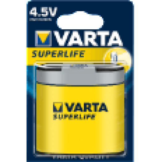 Superlife cink szén 4,5V-os laposelem