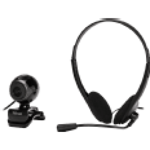 17028 Exis Chatpack headset és webkamera