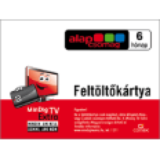 FELTÖLTŐ MinDig TV Extra Alap 6 havi