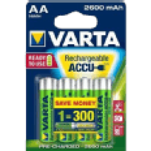 Professional Ready2Use ceruza akku 2600mAh (4xAA)
