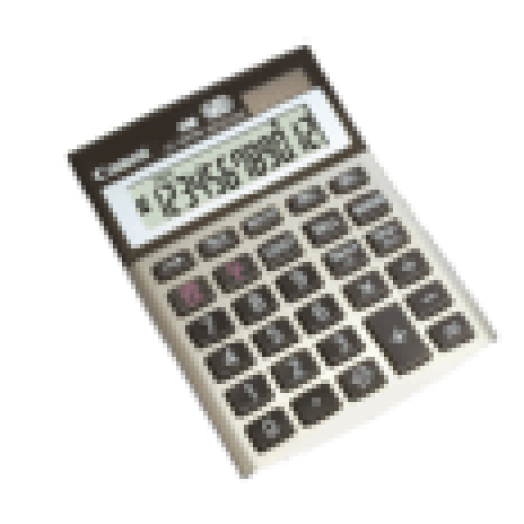 LS-120TSG "Zöld" mini asztali számológép, szürke