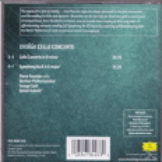 Dvorák - Cello Concerto Symphonie No.8 CD