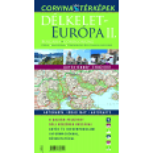 Délkelet-Európa II. autóstérképe, 1:860000