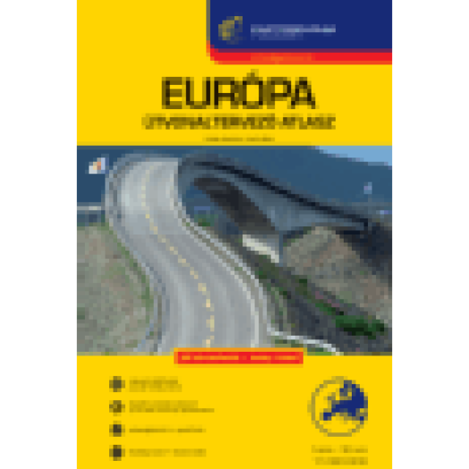 Európa útvonaltervező atlasz, 1:1000000
