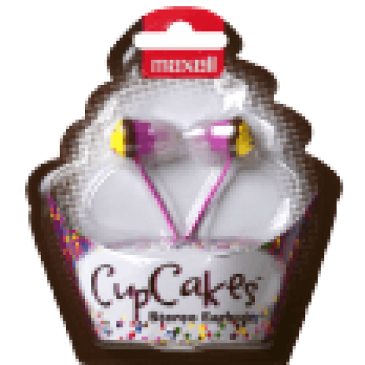303594.00.CN Cupcake fülhallgató, rózsaszín