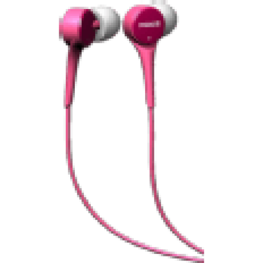 Juicy Tunes fülhallgató, rózsaszín