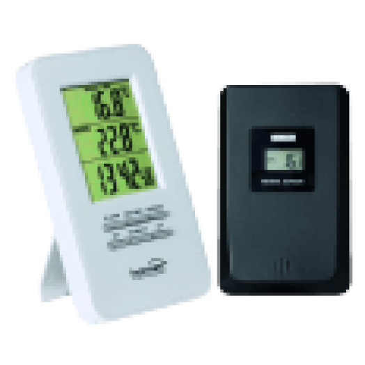 HC 11 vezeték nélküli külső/belső hőmérő ébresztőórával