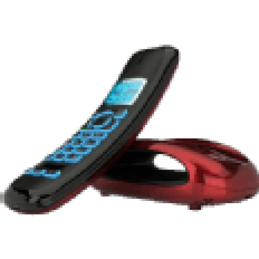 Solo 10 piros dect telefon