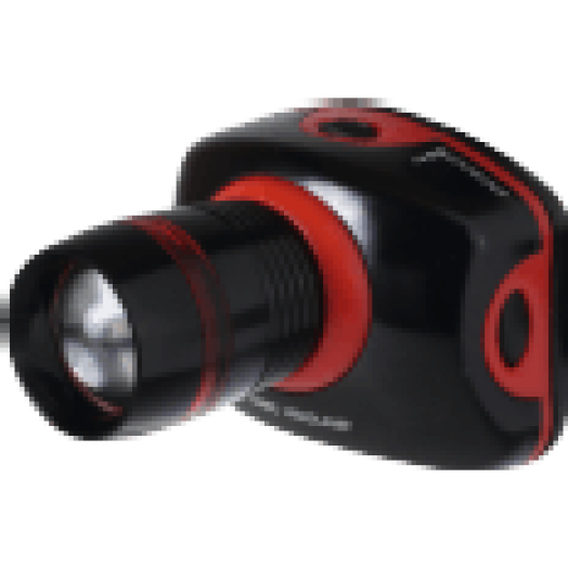 HLM 3W Fókuszálható fém fejlámpa, 3 W CREE LED