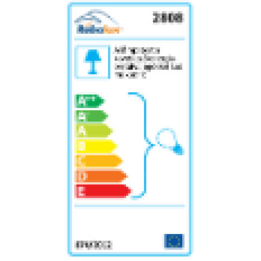 2808 Stripe, mennyezeti lámpa, E27 2x MAX 60W, króm/ fehér