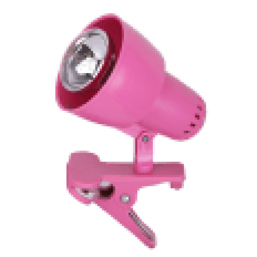 4344 Clip, szpot lámpa, E14 R50 1x MAX 40W, rózsaszín