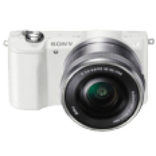 Alpha ILCE-5000 + 16-50 mm fehér Kit
