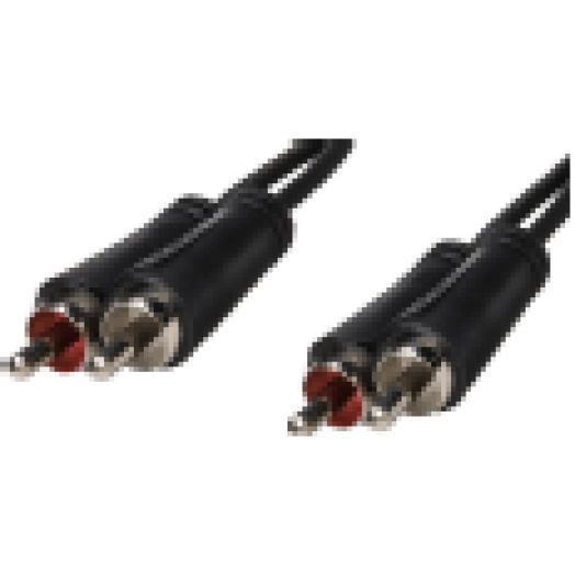 122273 2xRCA apa - 2xRCA apa kábel, 3m