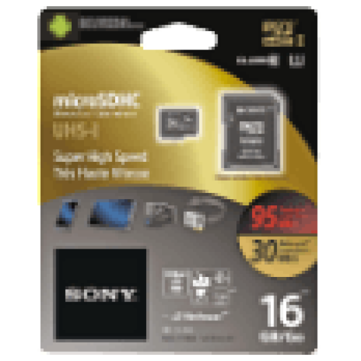 16GB microSDHC kártya Class10 (SR16UXA)
