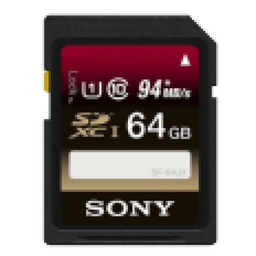 SDXC 64 GB memóriakártya